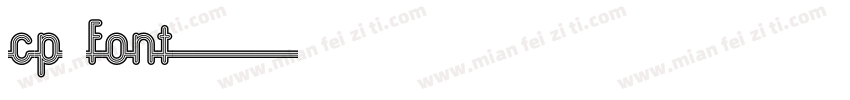 CP Font字体转换
